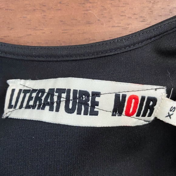 Literature Noir Black Bandage Mini Dress - Picture 6 of 6